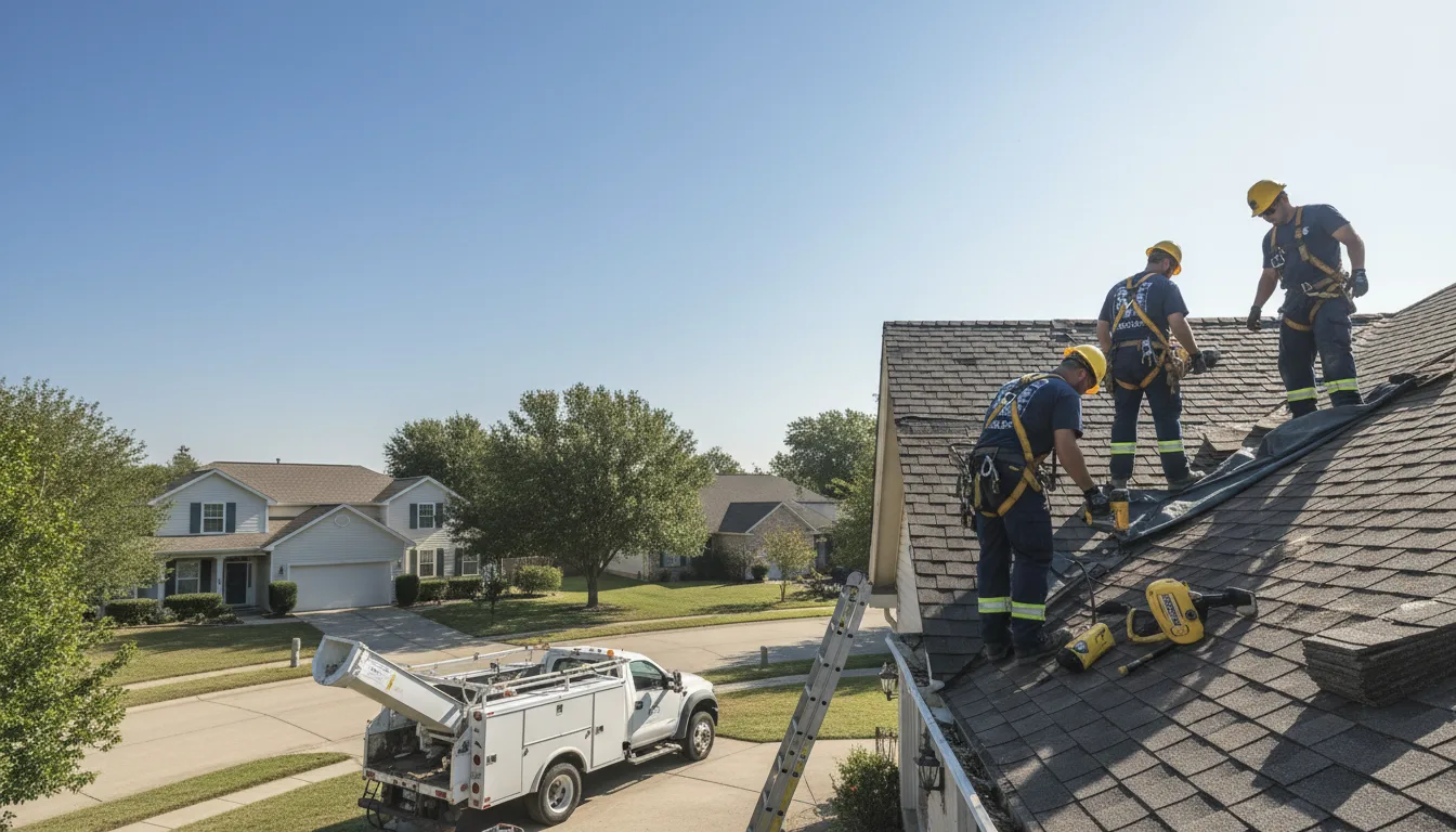 Storm Damage Roof Repair in Meansville, GA